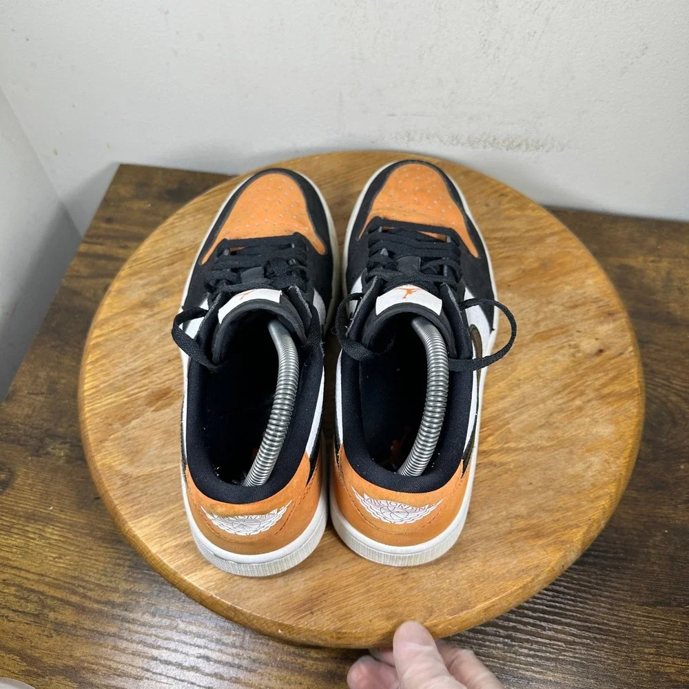 Jordan 1 Low Golf Shattered Backboard Starfish Black DD9315-800 Mens Size 7